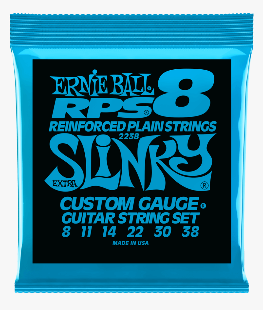 Extra Slinky Rps Nickel Wound Electric Guitar Strings - Ernie Ball Slinky Rps, HD Png Download, Free Download