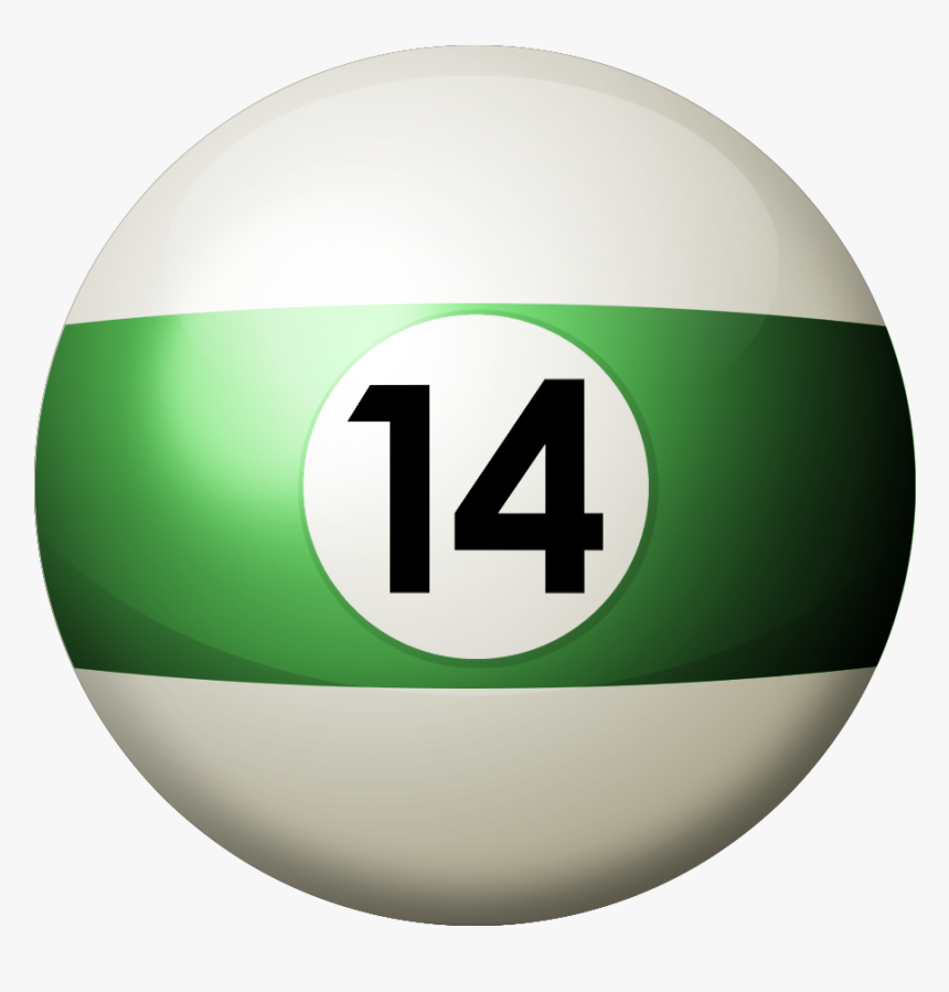 I197 - Photobucket - - Pix/ - No Avatar - Billiards - Billiard Ball 14 Png, Transparent Png, Free Download