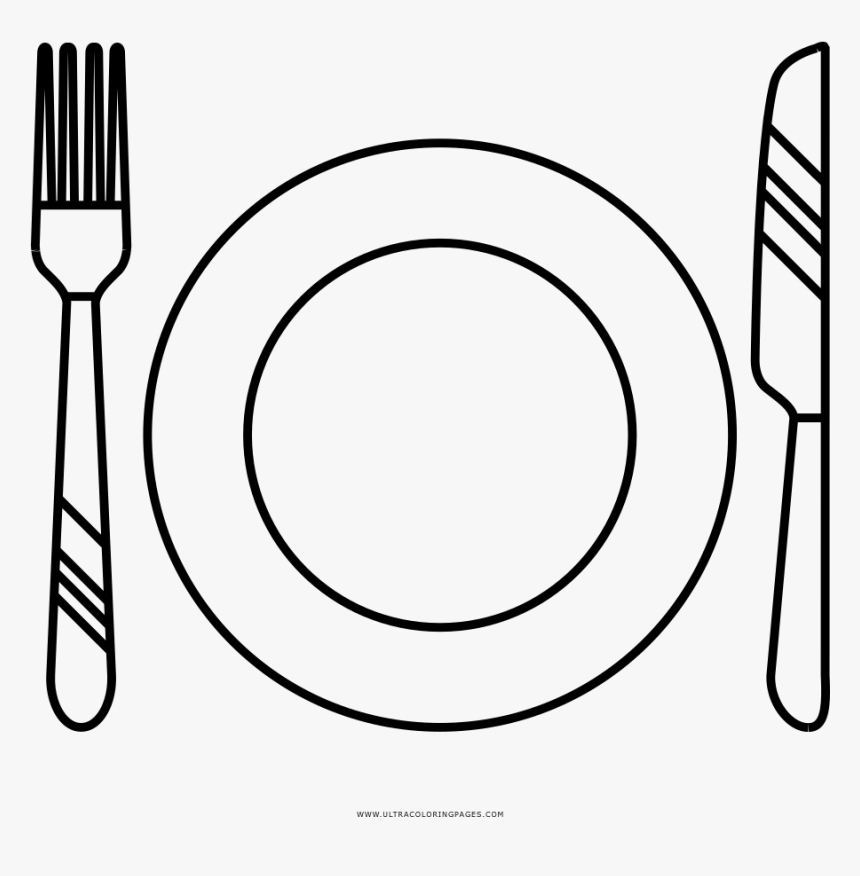 Imagenes Para Colorear De Platos De Comida Criolla - Circle, HD Png Download, Free Download