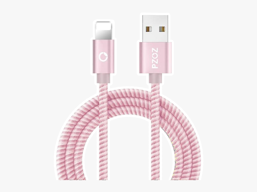 Iphone Charger Pink Png, Transparent Png, Free Download