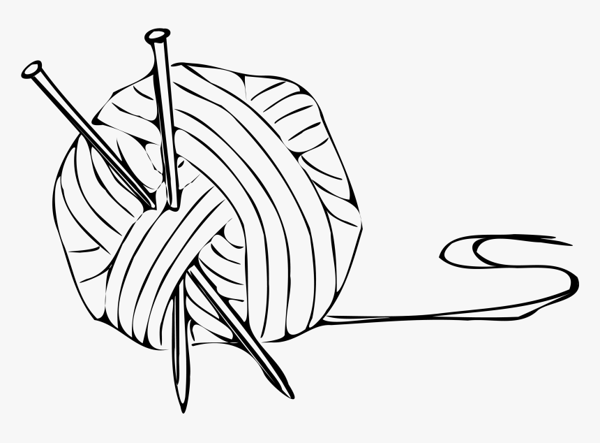 Thread Vector Ball String - Knitting Clip Art, HD Png Download, Free Download