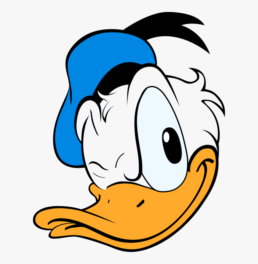 Donald Duck Face Png, Transparent Png, Free Download