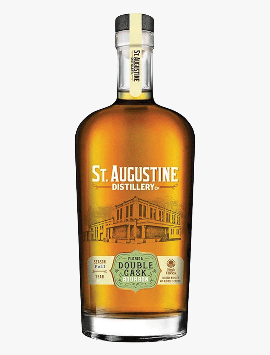 St Augustine Distillery Florida Straight Bourbon - St Augustine Double Cask Bourbon, HD Png Download, Free Download