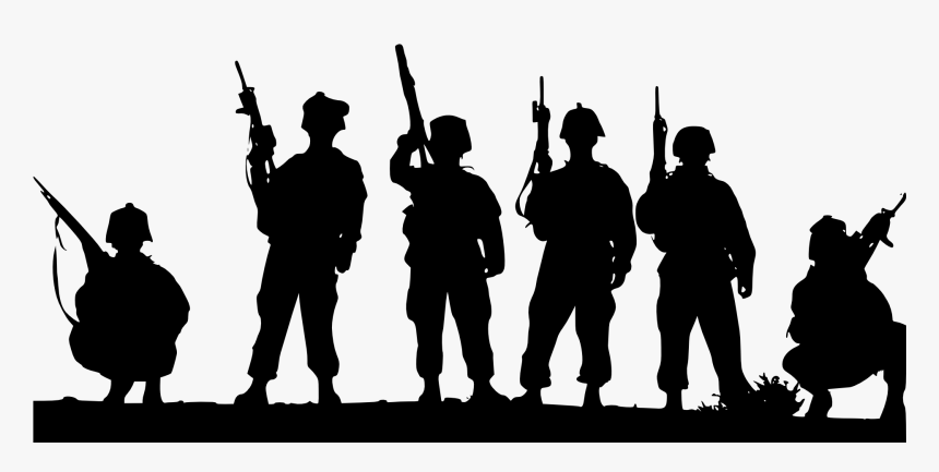 Soldados, Militar, Ejército, Armado, Hombre, Uniforme - Soldiers Clipart, HD Png Download, Free Download