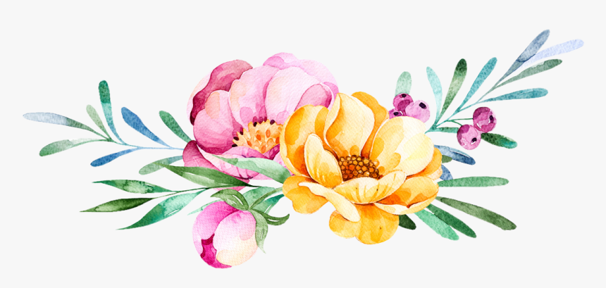 Mother S Day Gift - Transparent Flower Watercolor Png, Png Download, Free Download