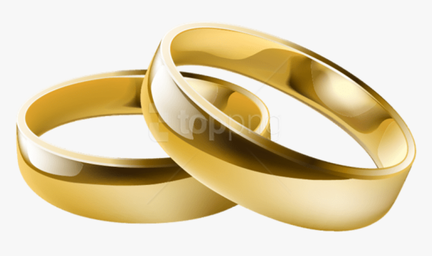 Wedding Rings Vector Png, Transparent Png, Free Download
