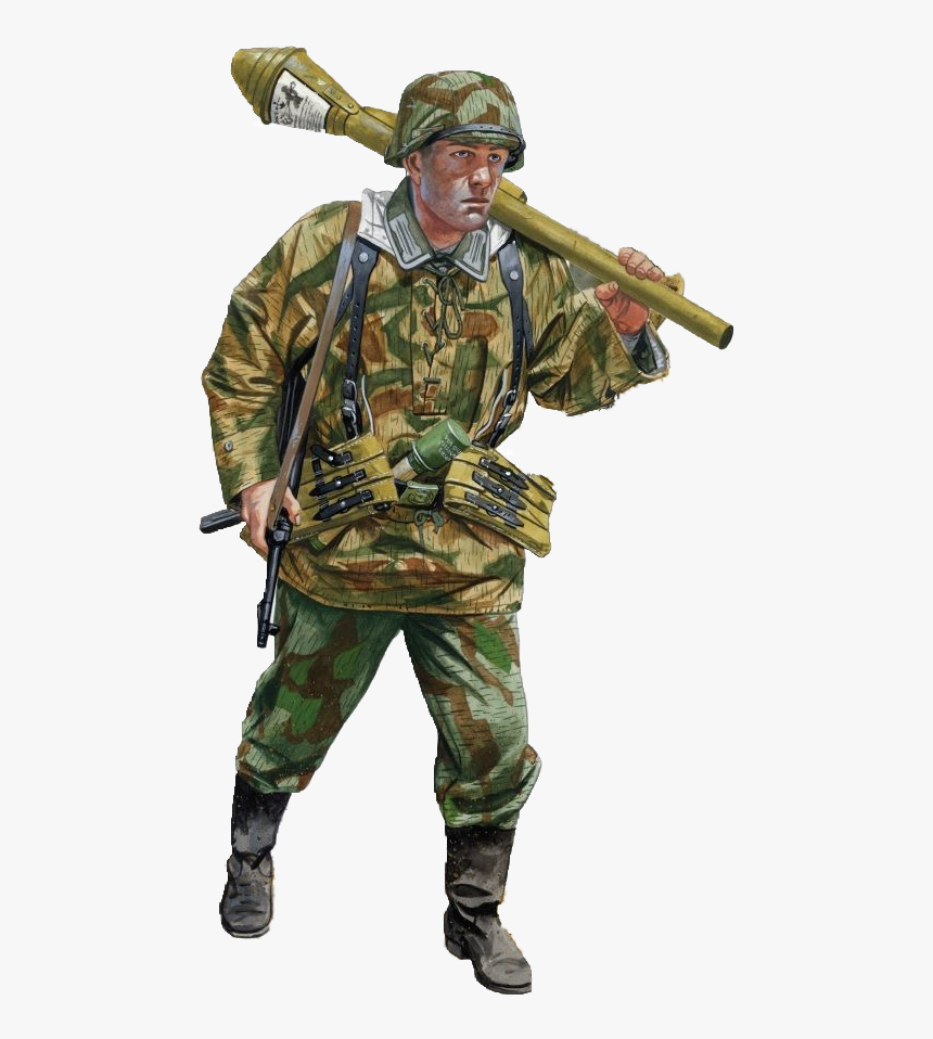 Ww2 German Panzergrenadier Uniform, HD Png Download, Free Download