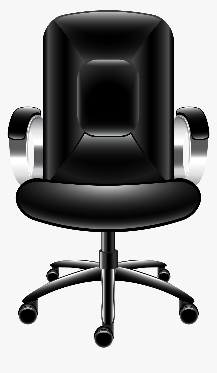 Office Chair Transparent Png Clip Art Image - Desk Chair Clip Art, Png Download, Free Download