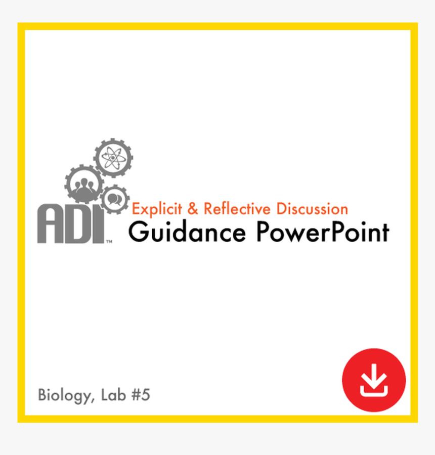 Adi Guidance Powerpoint - Chemistry, HD Png Download, Free Download
