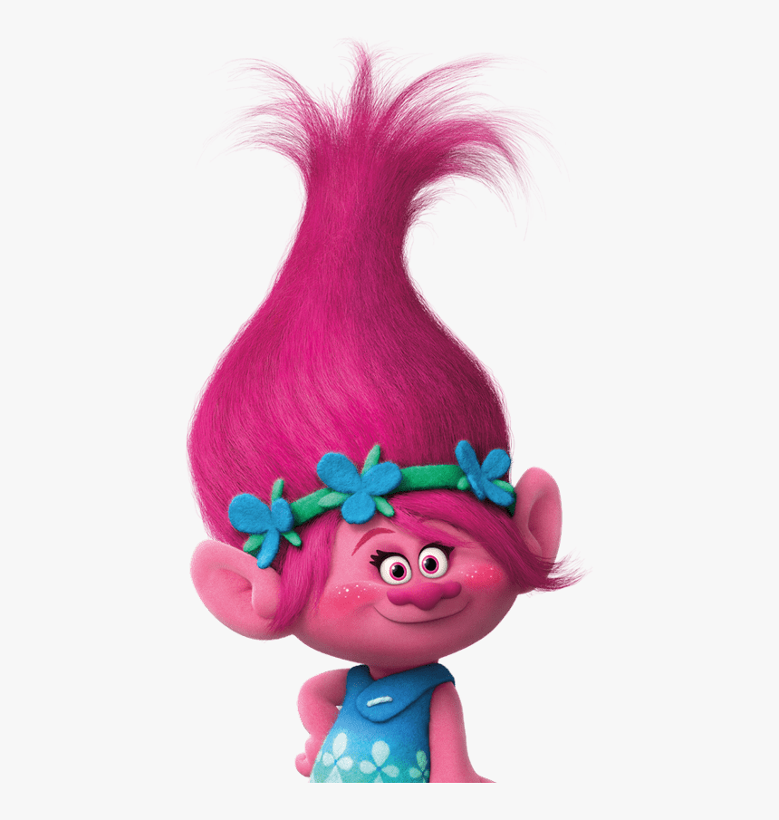 Trolls Poppy Png - Princess Poppy, Transparent Png, Free Download