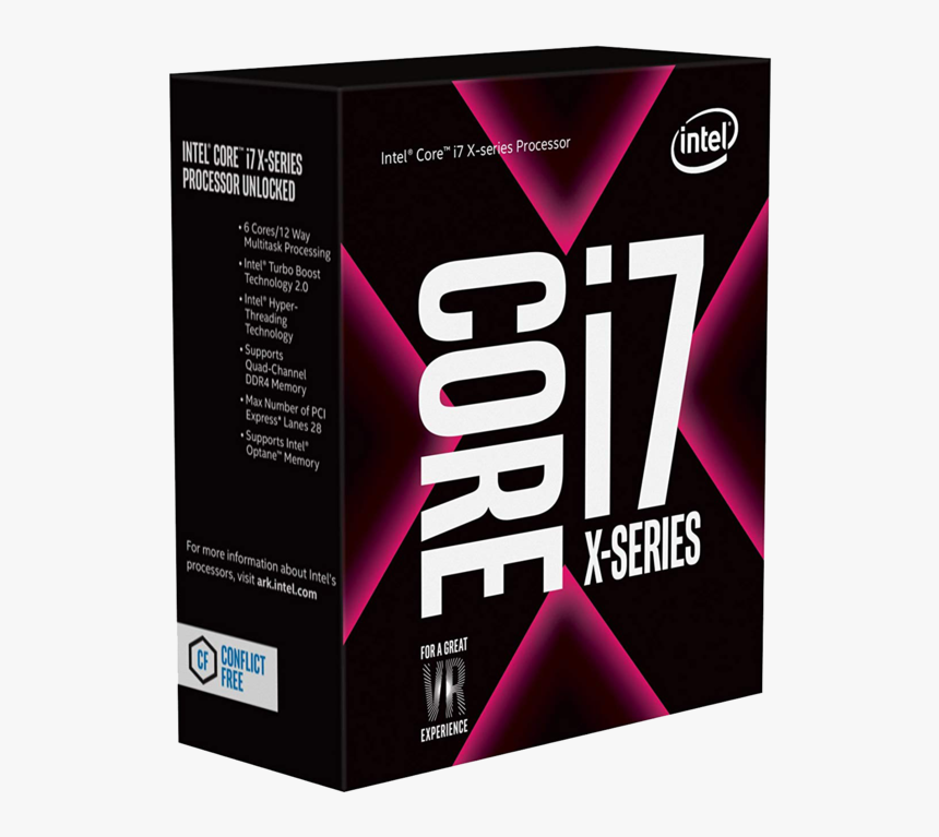 Intel Core I7-7800x - Intel Core I7 7800x, HD Png Download, Free Download