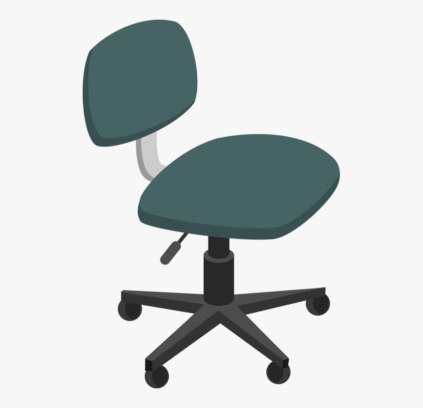 Angle,plastic,office Chair - Office Chair Clipart Free, HD Png Download, Free Download