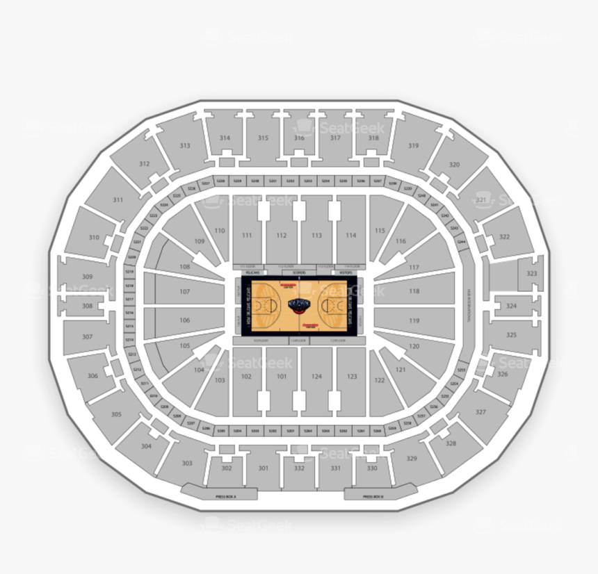 Section 314 Smoothie King Center, HD Png Download, Free Download