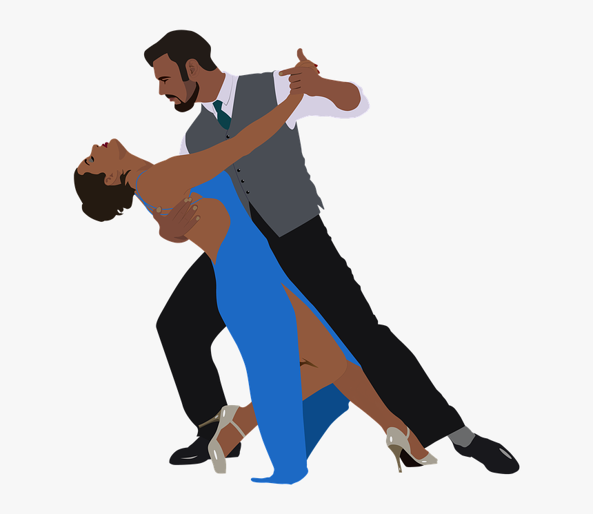 Salsa-dance - People Dancing Png, Transparent Png, Free Download