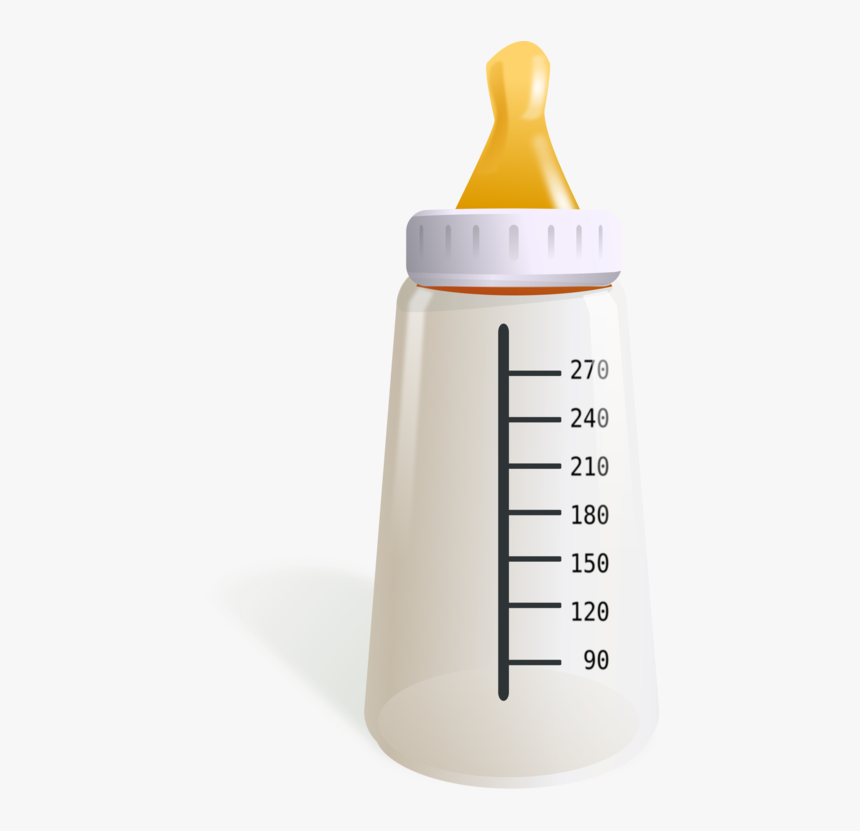 Mamadeira, Cuidados, Leite, Alimentação, Amamentação - Baby Bottle Clip Art, HD Png Download, Free Download