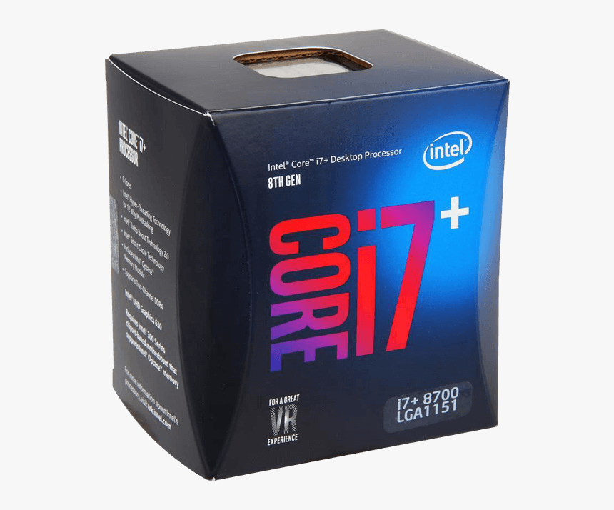 Core™ I7 8700 6-core - Intel Core ™ I7 8700 Processor, HD Png Download, Free Download