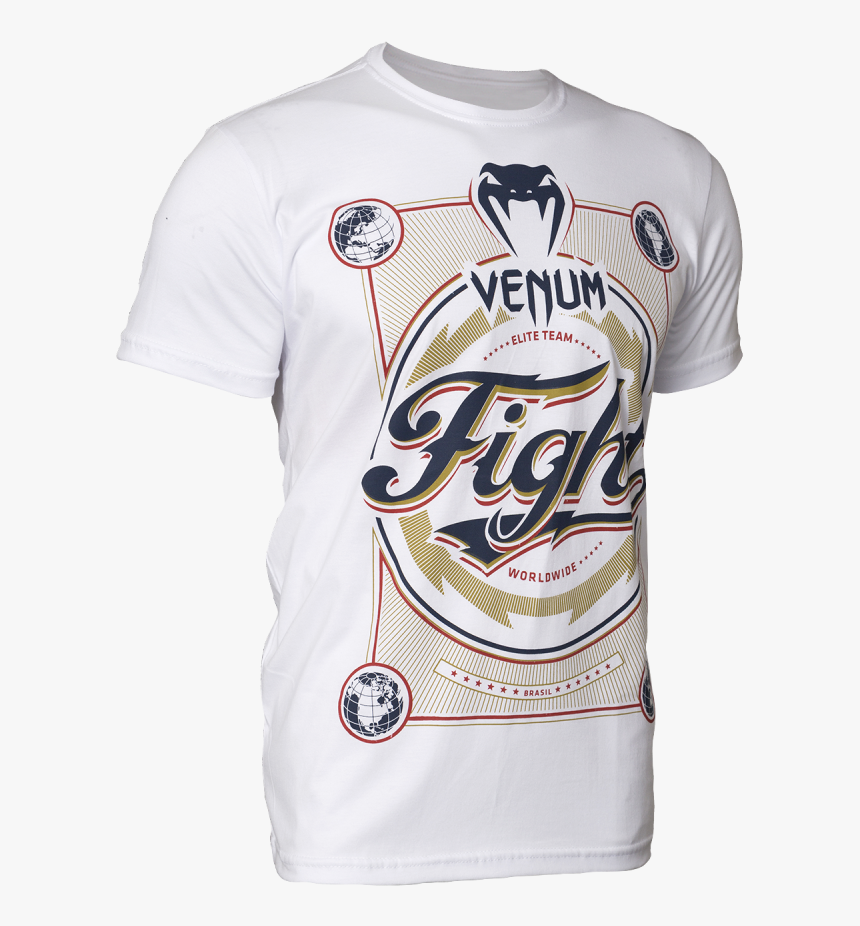 Camiseta Branca Venum World Wide - Venum Mma, HD Png Download, Free Download