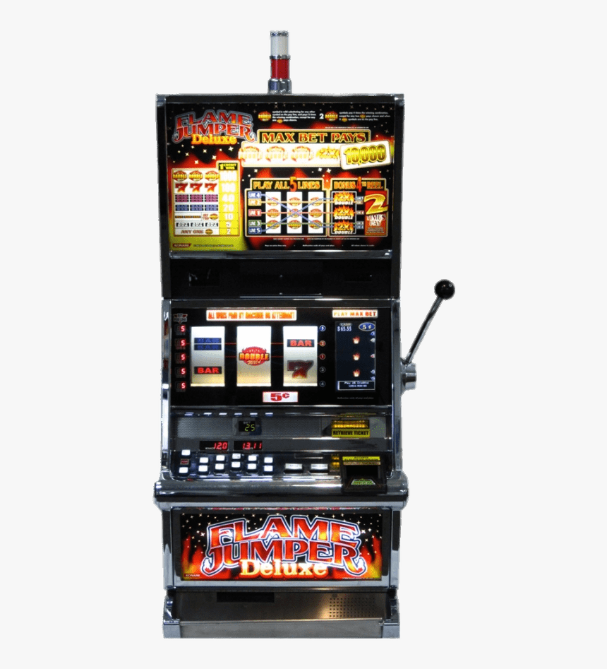 Flame Jumper Slot Machine - Slot Machine Transparent Background, HD Png Download, Free Download