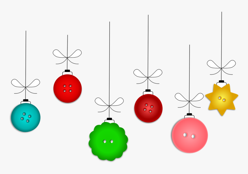 Bolinhas De Natal Desenho Png, Transparent Png, Free Download