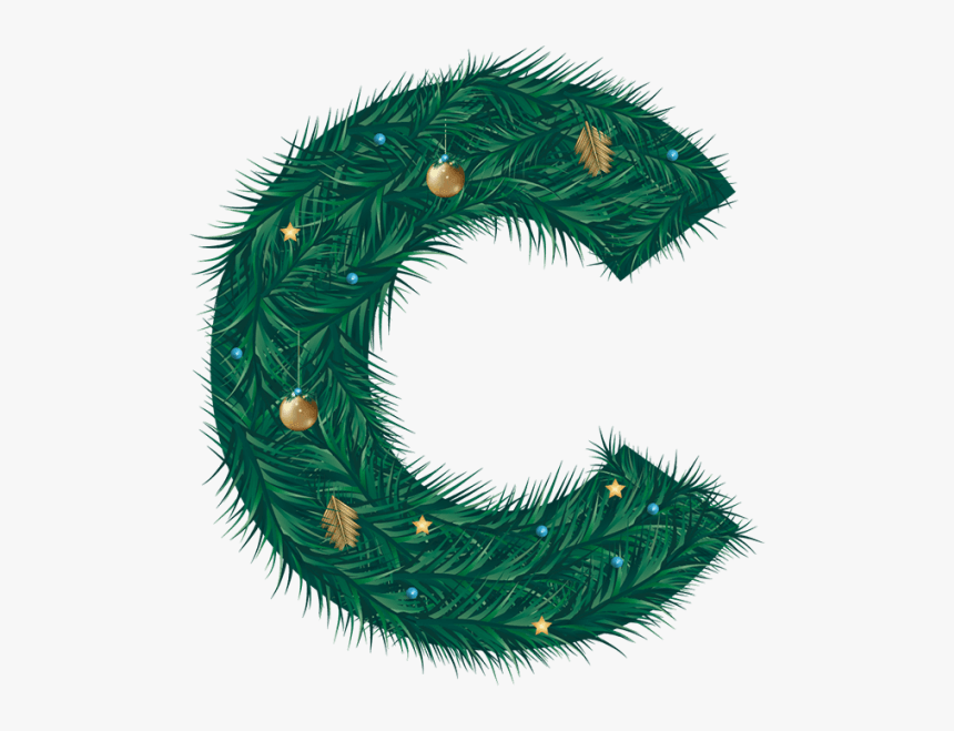 Christmas Png Letter Decoration, Transparent Png, Free Download