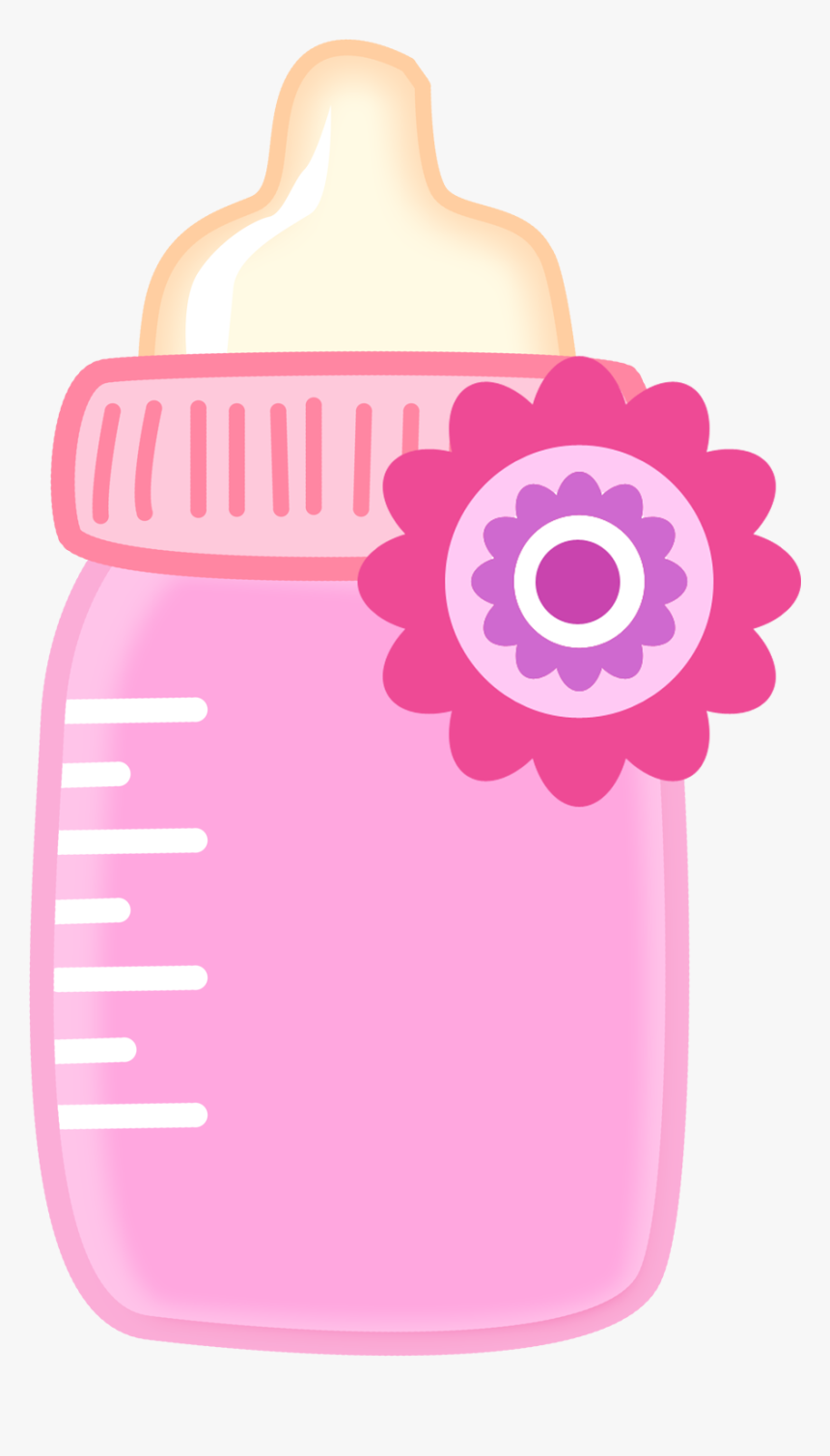 Babygirl Paperrosa Momis Designs - Girl Baby Bottle Clipart, HD Png Download, Free Download