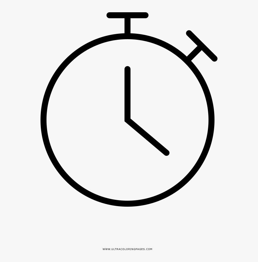Clip Art Cronometro Desenho - Wall Clock, HD Png Download, Free Download