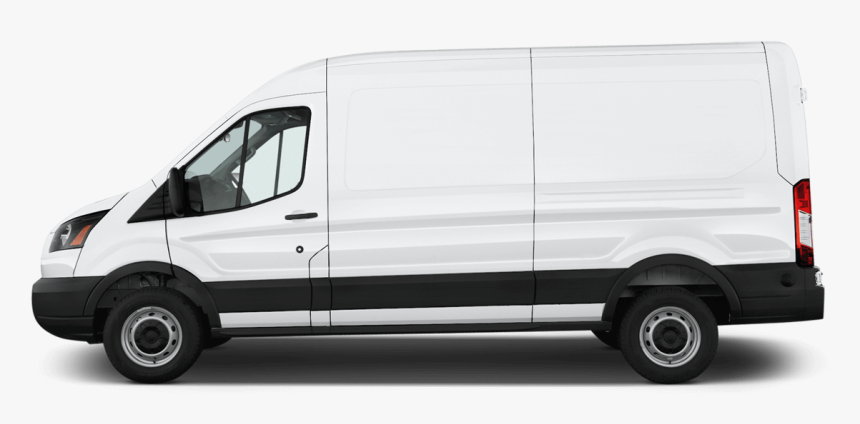 white ford transit