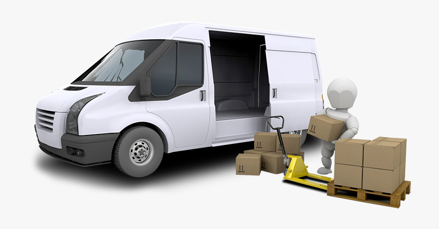 Delivery Van Clipart Png - Man And Van, Transparent Png, Free Download