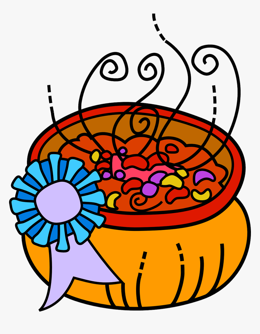 Bowl Chili Food Free Picture - Chili Pot Clipart, HD Png Download, Free Download