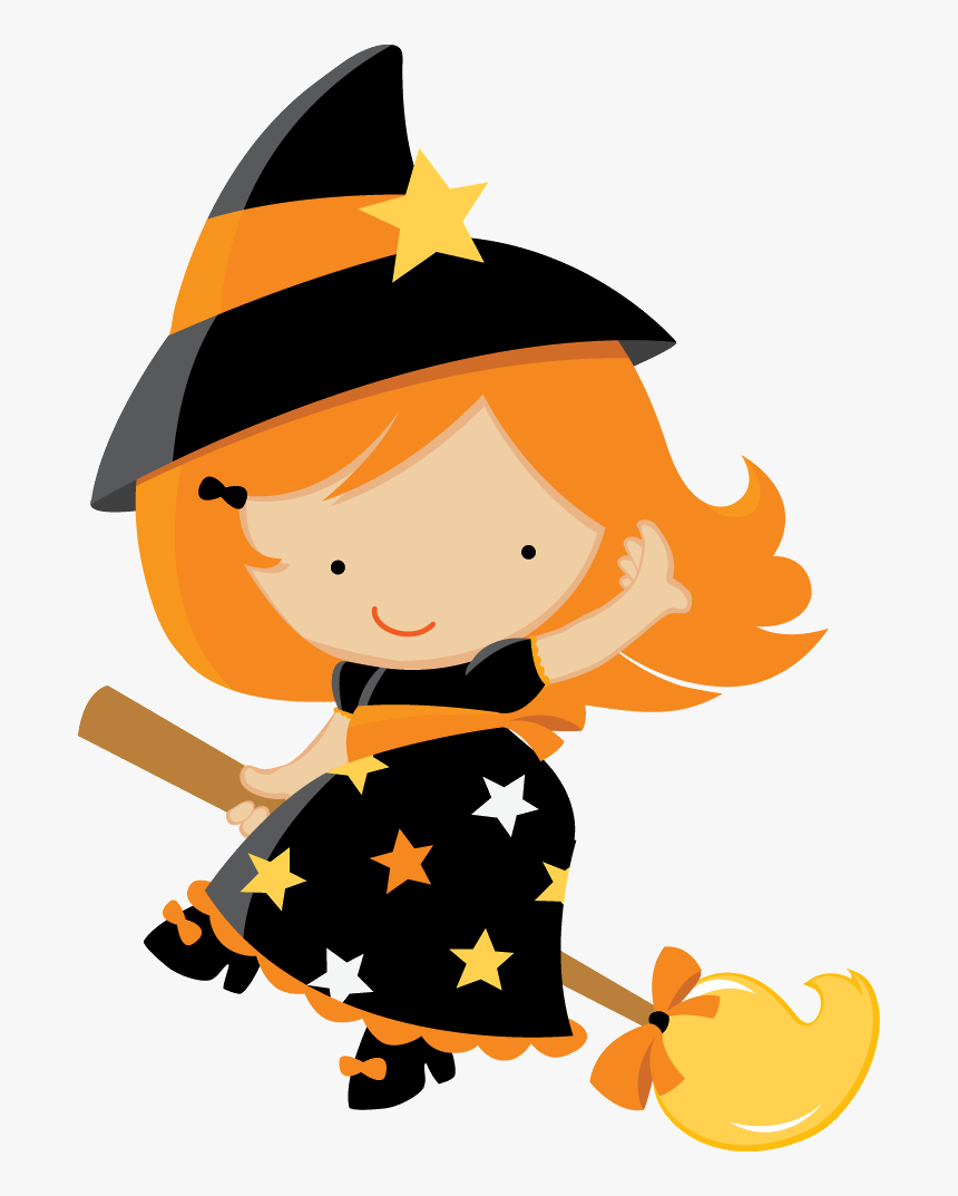 Cute Witch Clipart, HD Png Download, Free Download