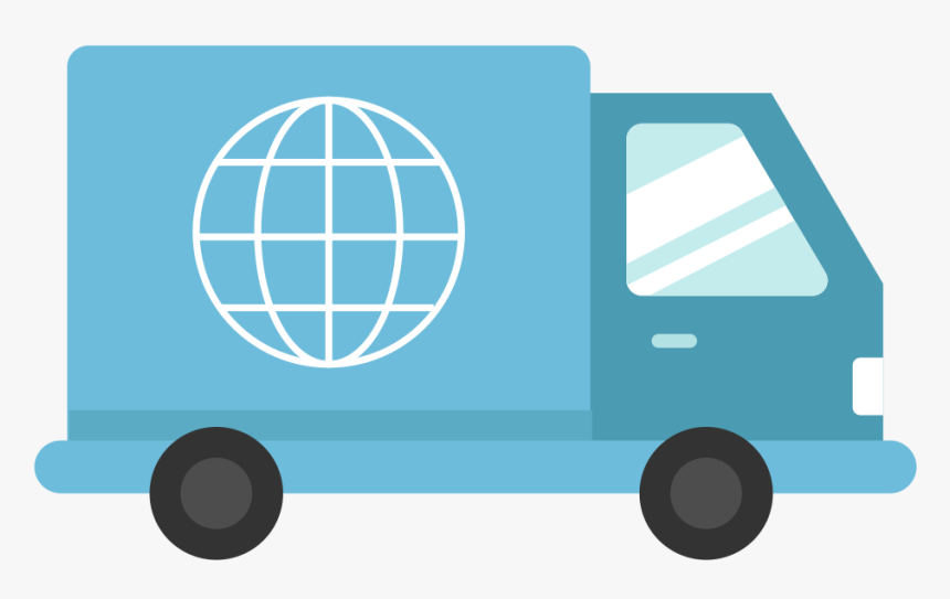 Delivery Truck Flat Icon Vector - Delivery Animation Gif, HD Png Download, Free Download