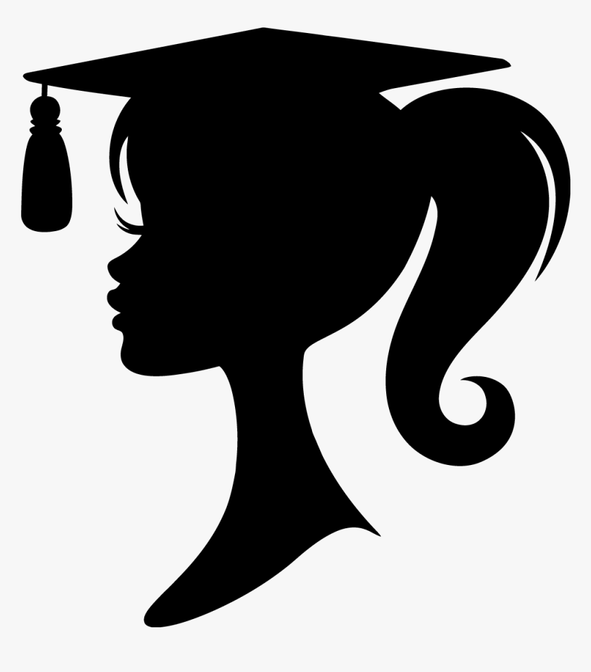 Silhouette Graduation Clip Art, HD Png Download, Free Download