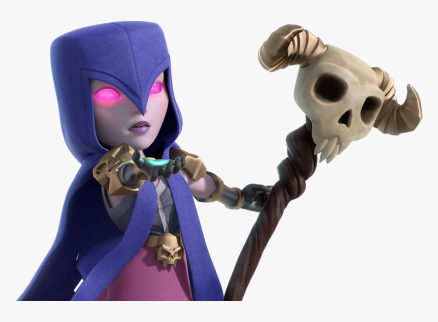 Transparent Bruja Png - Clash Royale Witch Png, Png Download, Free Download