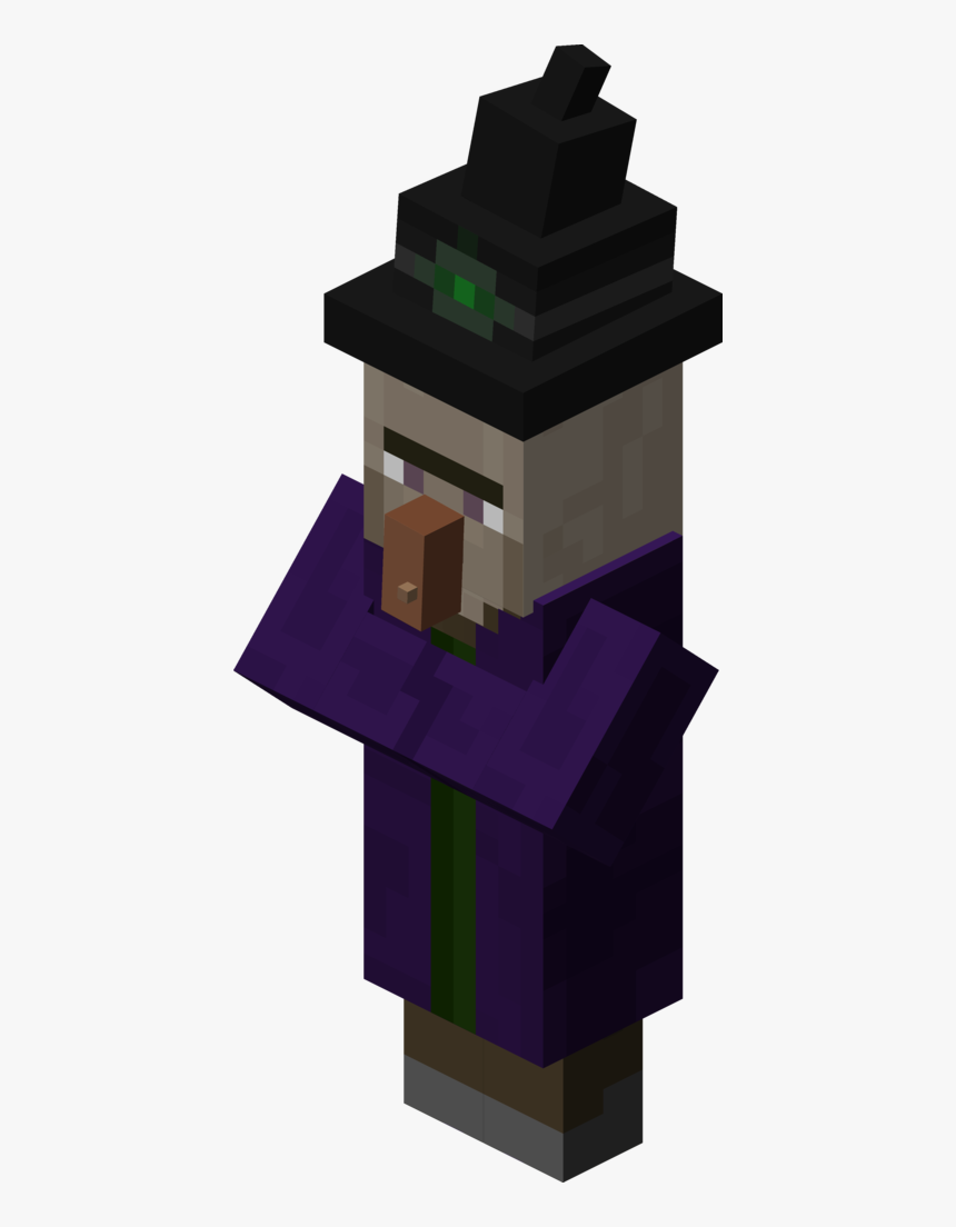 Witch - Minecraft Witch, HD Png Download, Free Download