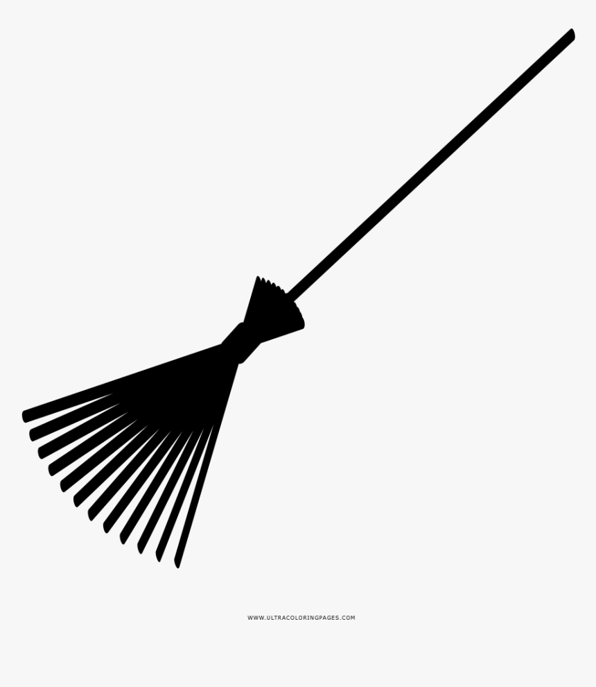 Transparent Escoba Png - Silhouette Image Of Broom, Png Download, Free Download