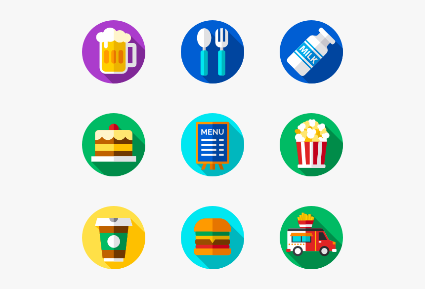 Food Truck - Videos Icon Vector, HD Png Download, Free Download