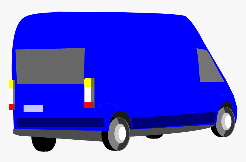 Delivery Van Clipart Png - Transporter Clipart, Transparent Png, Free Download