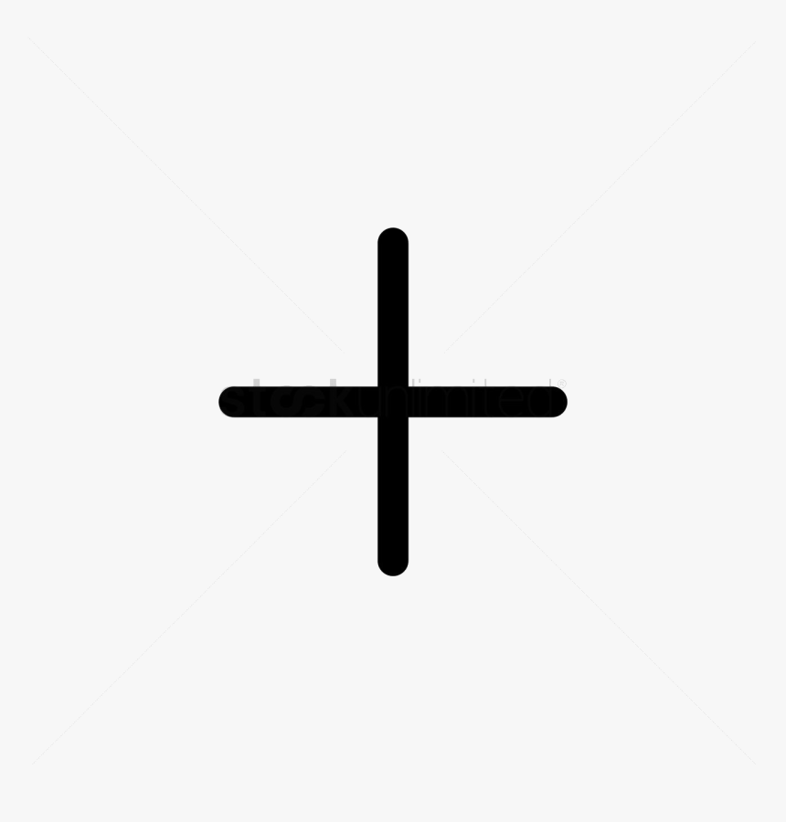 Plus Sign Vector Graphic Transparent Png - Plus Symbol Minimal, Png Download, Free Download