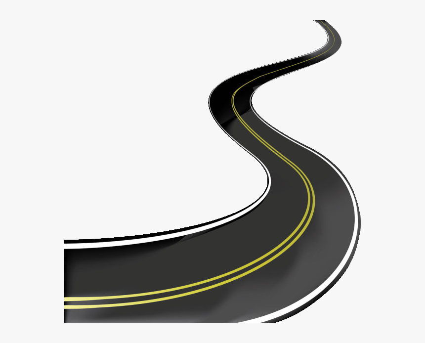 Transparent Highway Clipart Black And White - Roads Vector, HD Png Download, Free Download