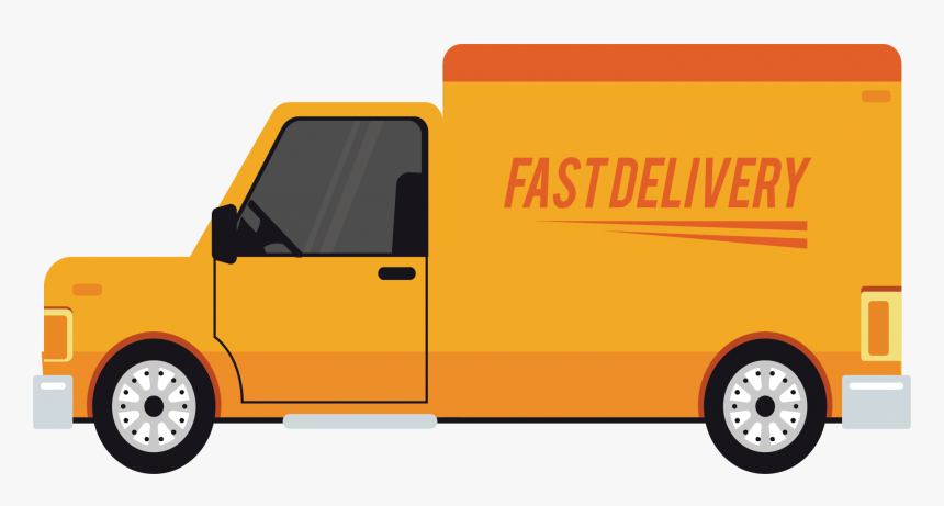 Delivery Truck Png Vector, Transparent Png, Free Download