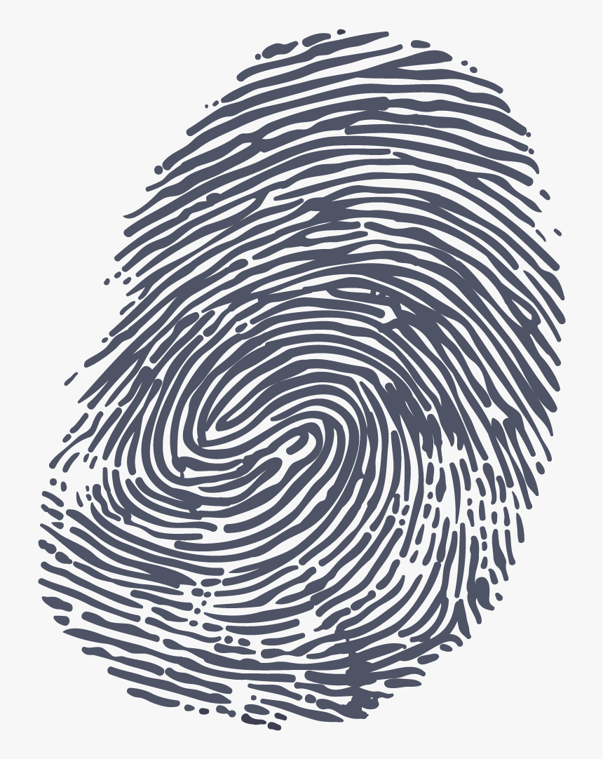 Fingerprint Grey - Fingerprint Transparent Background, HD Png Download, Free Download