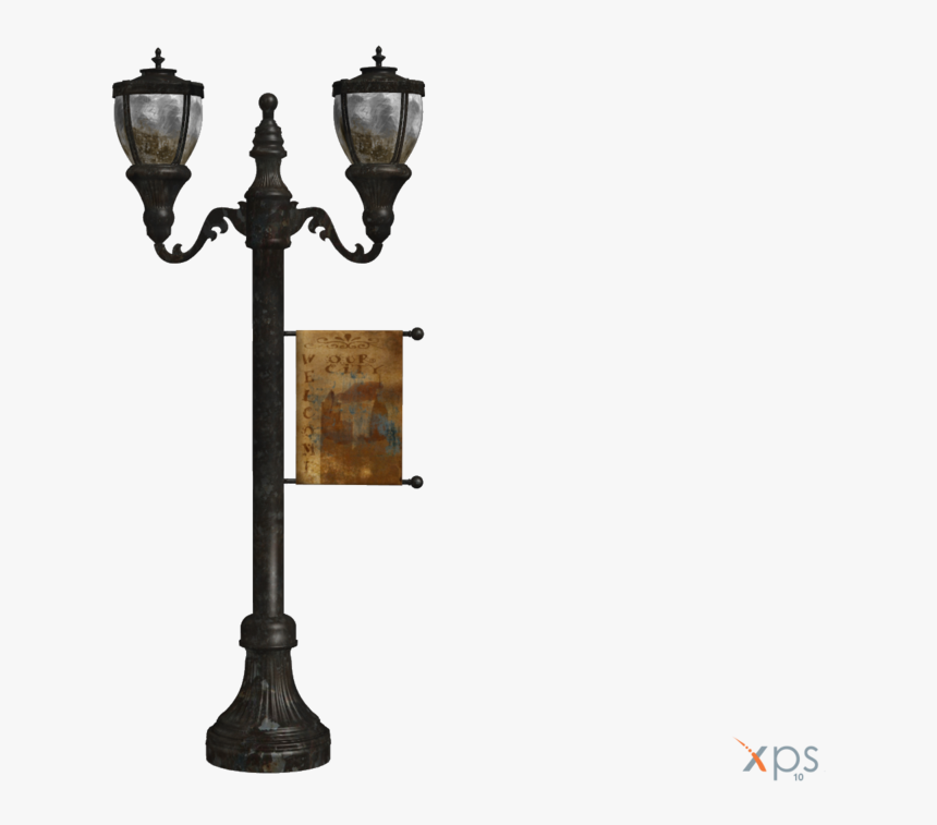 Delightful Antique Street Lamp By Luxxeon By Tiffli, HD Png Download, Free Download