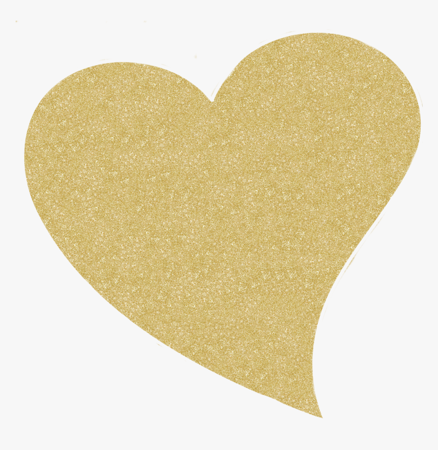 Follow Me On My Instagram 💞 - Glitter Corazon Dorado Png, Transparent Png, Free Download