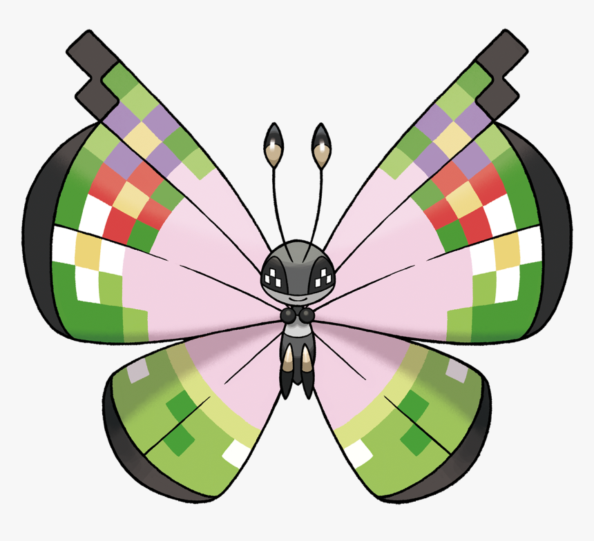 Pokemon Vivillon 666, HD Png Download, Free Download