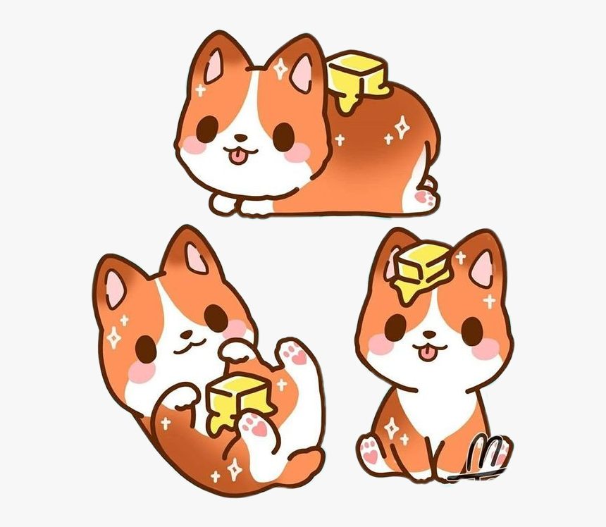 Perrito Kawaii Dog Tierno Kawaii Cute Dogs Drawings Hd Png Download Kindpng