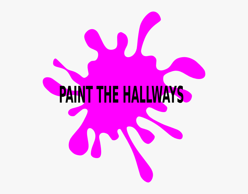 Paint The Hallways Clip Art At Clker, HD Png Download, Free Download