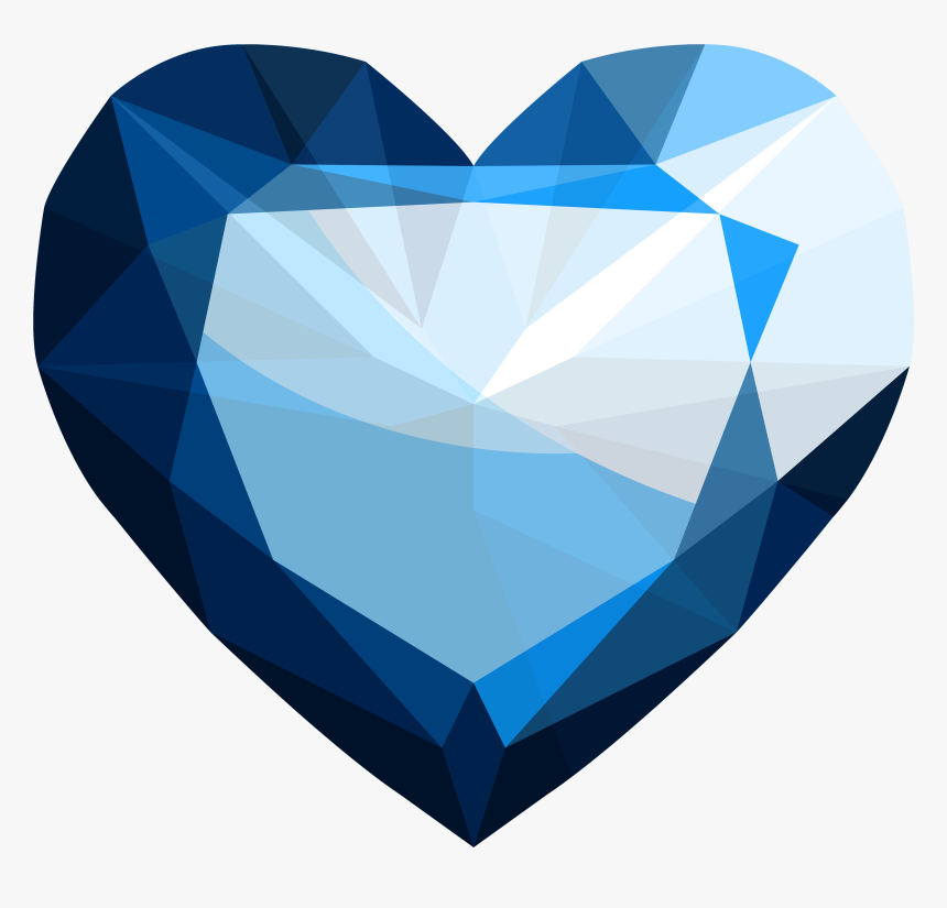 Sapphire Heart Png Image, Transparent Png, Free Download