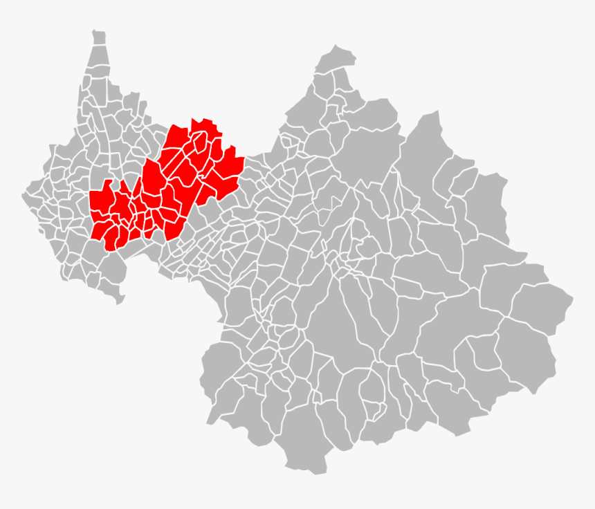 Localisation Epci Chambéry Métropole - Carte Val D Isère, HD Png Download, Free Download