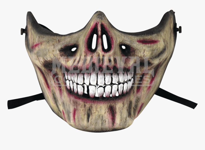Ghastly Grin Mouth Attachment - Skull Mouth Mask Png, Transparent Png, Free Download