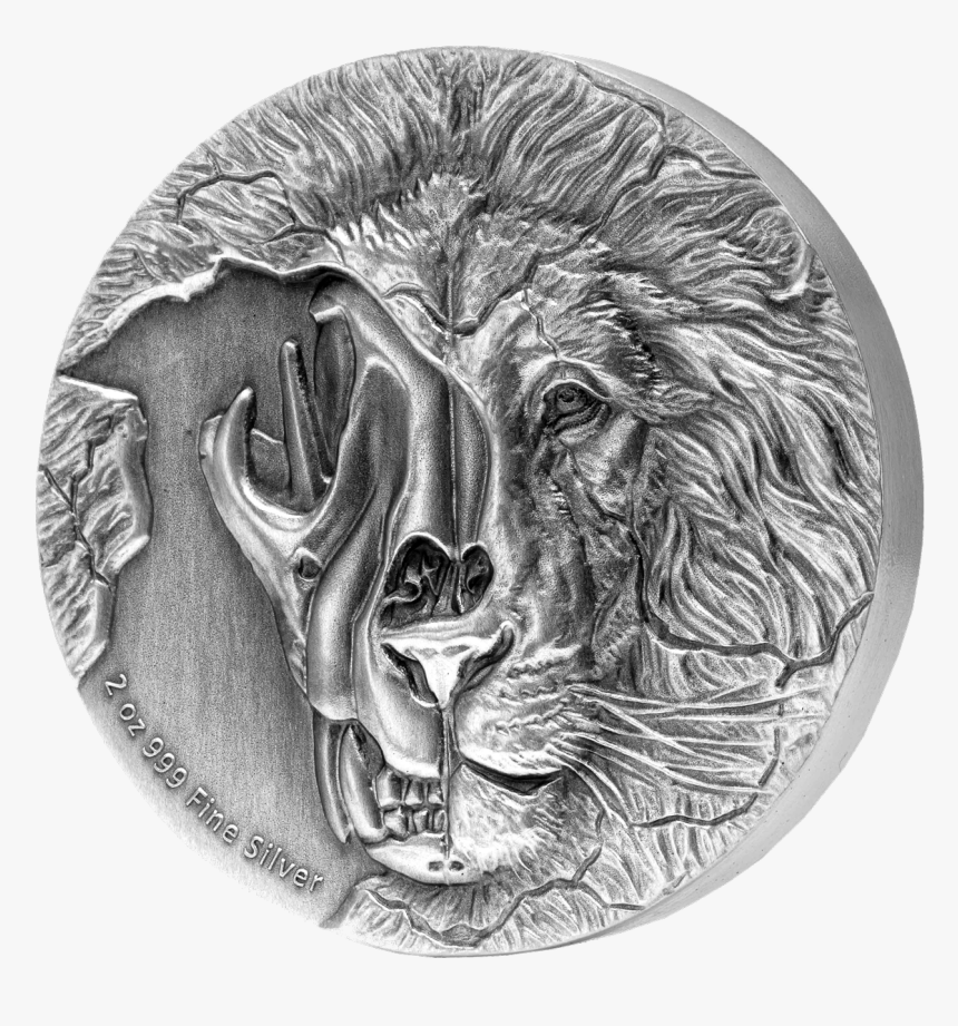 Lion Skulls Coin, HD Png Download, Free Download